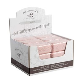 Pre de Provence 150g Soap, Case of 18 - Peony