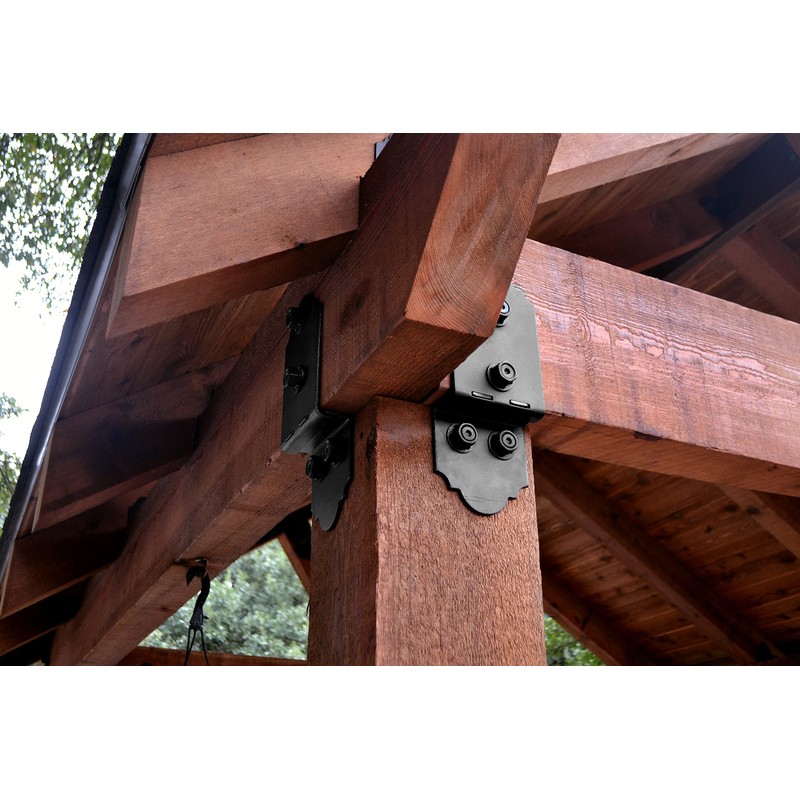 OZCO 56636 Laredo Sunset 8-inch Post to Beam Bolt Offset