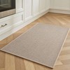 AMOAMI Kitchen Rugs-Non Slip Washable Kitchen Mats for Floor-Absorbent and