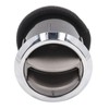 2Pcs Car Front Dashboard Round Air Vent, Dash Board Insert