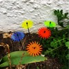 SunCatcher Garden Decor Ornaments Smiling Suns, Set of 5 Decorative