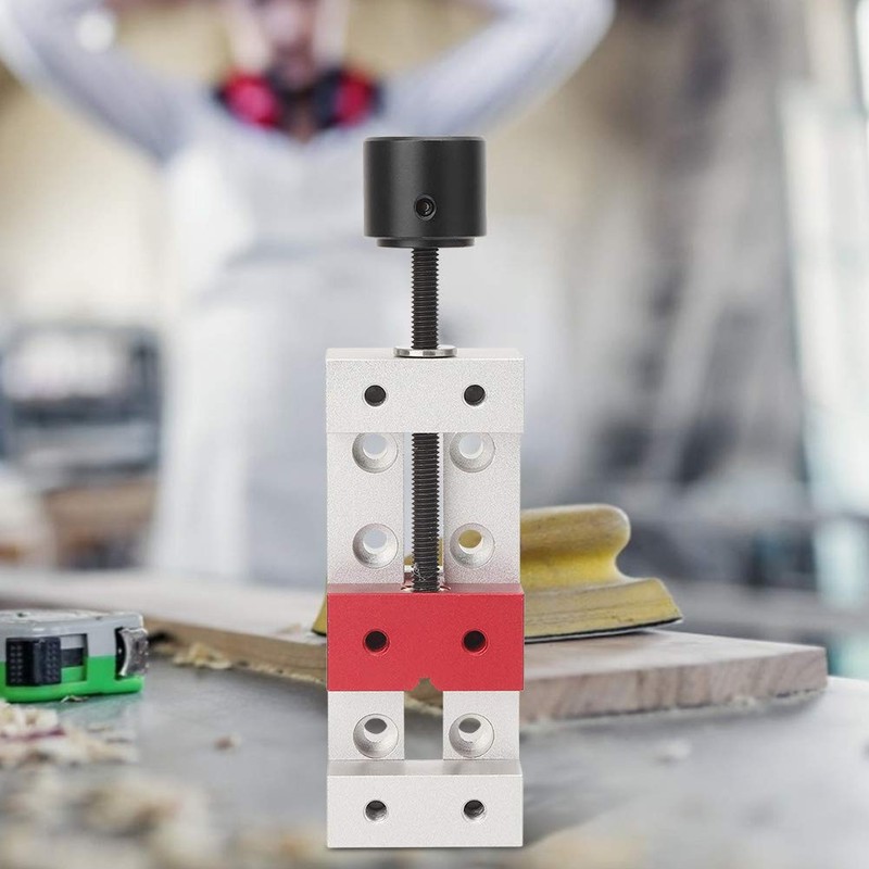 Mini Vice, Workbench with Screw, Flat Mini Vice, 50 mm