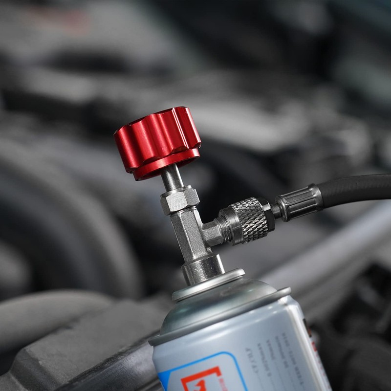 Lichamp R1234yf Refrigerant Recharge Kit, AC R134a 1234yf Gauge Set