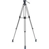 Benro KH26PC Video Tripod with Head, 15lb Payload, Continuous Pan