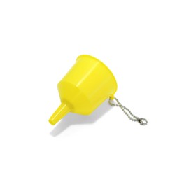 Coghlan's High-Strength Polypropylene Funnel with Brass Strainer, Ideal for Refilling Camp Stoves and Lanterns with Fuel; Mess-Free Design for Quick and Easy Pouring at Campsites and Home
