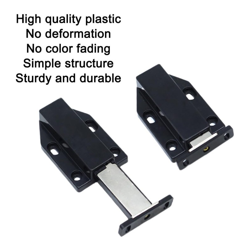 TopHomer 2PCS Magnetic Push Latch Heavy Duty Push to Open