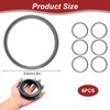 6Pcs Replacement Seal Rings for Nutribullet 600W 900W Series Silicon