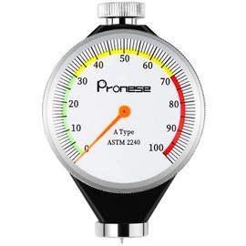 Pronese Rubber Hardness Tester A Type Measuring Range 0-100HA (Standard) with Color Dial