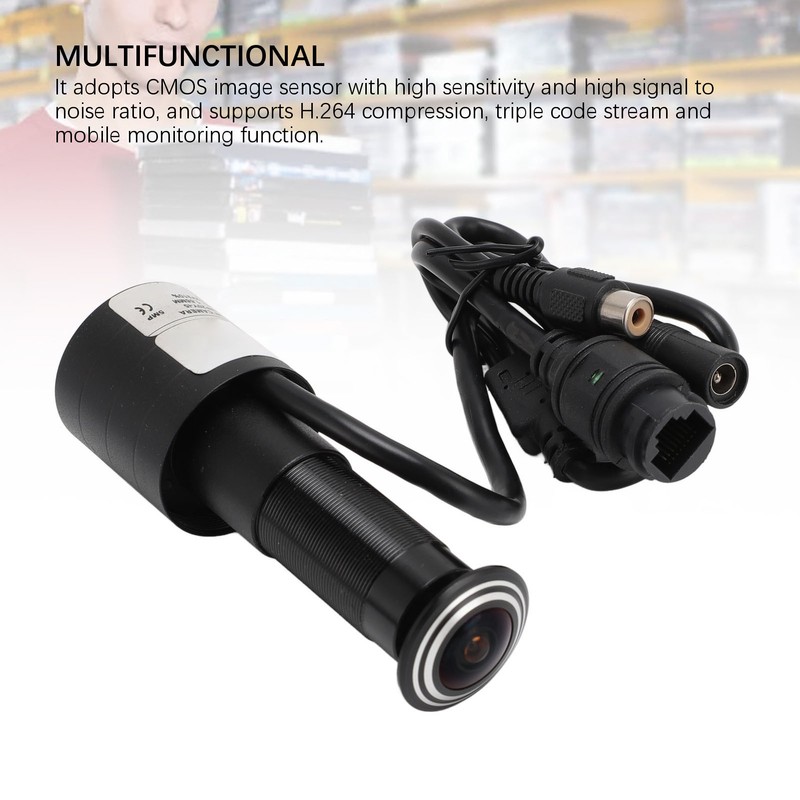 Door Peephole Camera 5MP HD High Sensitivity CMOS Image Sensor