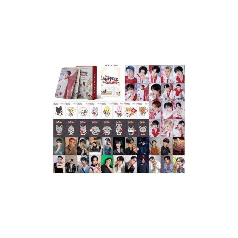 55 Photocards Ate-ez - Aniteez In The Calling