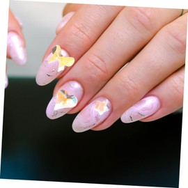 Healeved 50pieces Nail Rhinestones Multi-Shape Gems for Nail Art Charms Decorative Jewelry for Women Girls DIY Manicure Decor