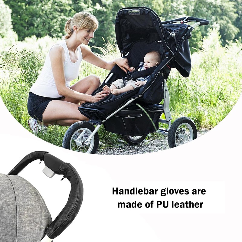 Pack of 2 Pushchair Handle Cover Baby Pram Handle Cover