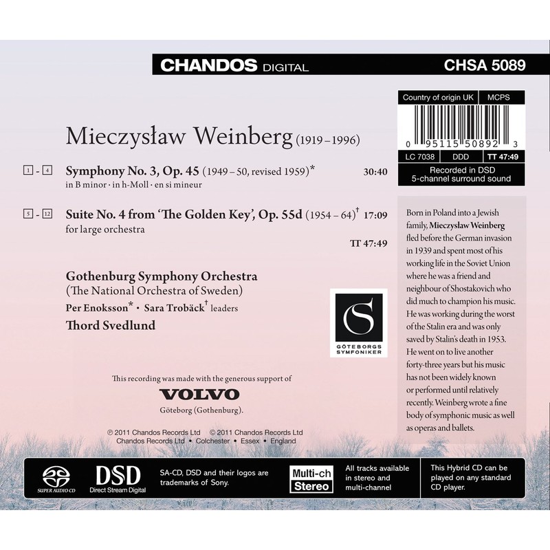 Sinfonie 3 / Suite 4