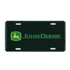 John Deere License Plate with AG Logo, Black