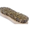 Novaliv 2 x Wooden Cleaning Brush with Plastic Bristles, Robust