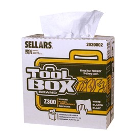 Sellars Toolbox Z300 Interfold 135/Box White 8.5"X16.5" Sht 8/Cs