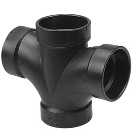 NIBCO 5835 2X2X11/2X11/2 H x H x H Double Sanitary Tee ABS