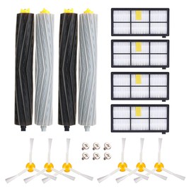 HoHome Accessories for iRobot Roomba 800 900 Series, Replacement Filter Brushes Parts for Roomba 800 805 850 851 860 865 866 870 871 876 880 885 886 890 891 895 896 900 960 966 980 990, 20 pcs