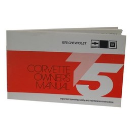 1975 Corvette Owner's Manual