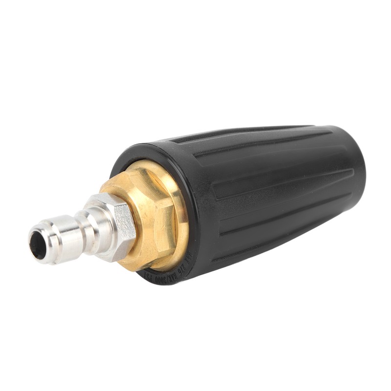 Pressure Washer Turbo Nozzle 1/4in Quick Connect Ceramic Core Copper