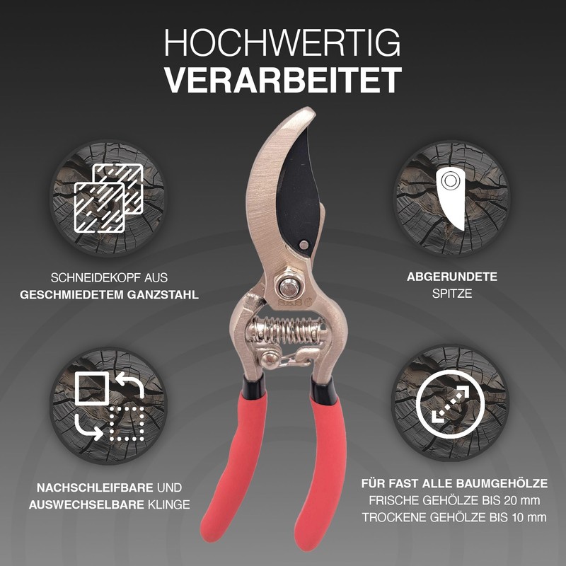 S.Kunde & Sohn SKS 6 Tradition Tree and Rose Shears,