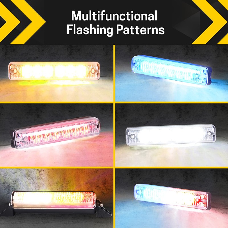 Unicorn Lighting Emergency Lights for Vehicles - WA01 (Blue/Red) 6
