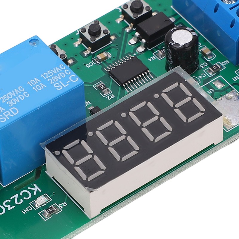 Multifunctional Pulse Counter Relay Board 0.1S to 9999999.9s 0.01s Accuracy