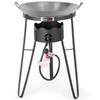 Outdoor Cooker with Iron Wok and Propane Burner, 54,000 BTU