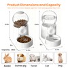38oz Hanging Automatic Food Water Dispenser, Large Capacity Gravity Rabbit