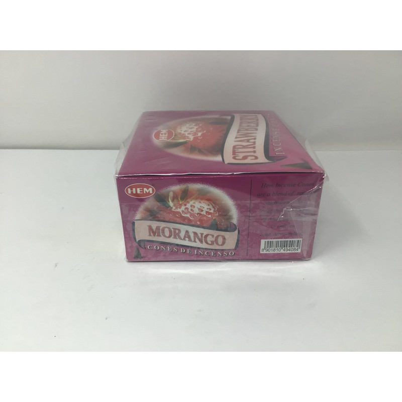 HEM Strawberry Incense Cone Type STRAWBERRY CORN 12 Box Set