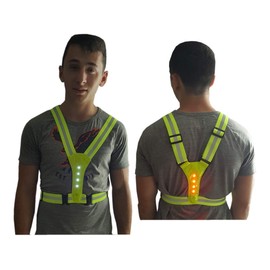 Bright Ideas Reflective LED Belt Harness Style