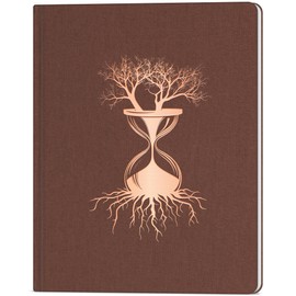 Skyline End of Life Planner – Emergency File Notebook for Important Information & Final Wishes – When I Die Beneficiary Book Organizer (Dark Terracotta)