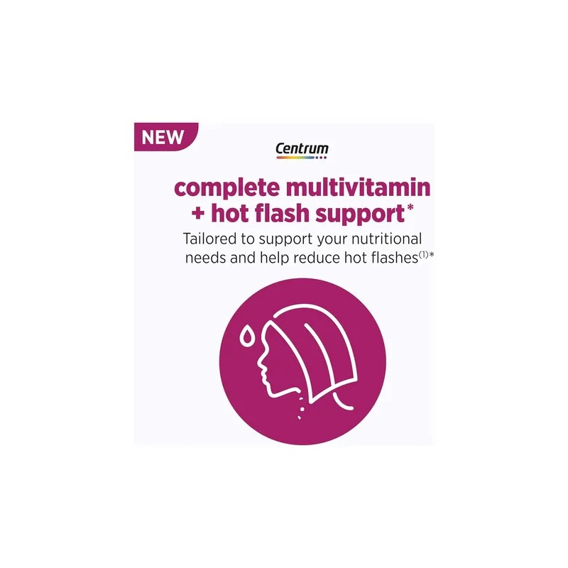 Centrum Apoyo Menopausia Sofocos Tabletas