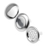 9 Piece Sink Overflow Cover Stainless Steel Bathtub Overflow Overflow