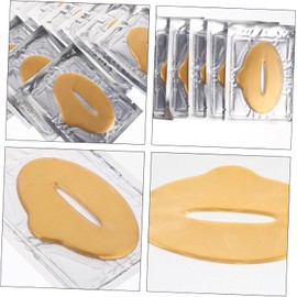 FRCOLOR 25piezas Mascarilla Labial de Gel Hidratante Cuidado Almohadillas de Gel Antisequedad para Labios Secos Productos de Cuidado Labial para Mujeres Usos Nocturnos para Nutrir Labios