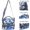 FlowFly Kids Double Decker Cooler Insulated Lunch Bag Large Tote