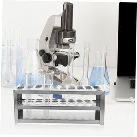 FELTECHELECTR Sturdy Sample Tube Rack Test Tube Organizer for Chemistry Stand Laboratory Accessory