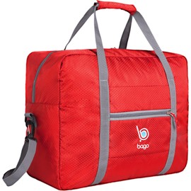 Bago Personal Item Travel Bag For Airlines - Fits As 18x14x8 inches Travel Bag Spirit & Frontier Airlines - Foldable Duffle Bag For Travel - Personal Item Bag Small Carry On Bag For Air Travel