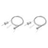 PATIKIL Ceiling Hanging Wire Cable Kit, 2m/6.6ft 2 Set Adjustable
