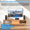 2.1 Channel Stereo Audio Amplifier,300Wx2+360W Home Audio Bluetooth 5.0 Stereo