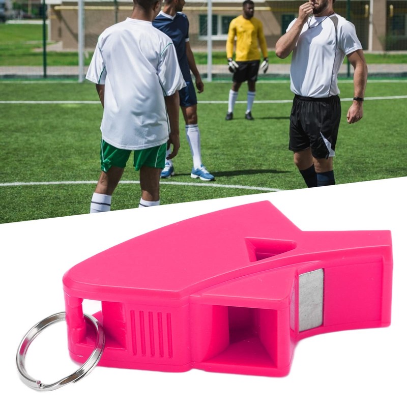 AUHX Referee Dolphin Whistle, Durable Resonant Whistle for Competition Sports