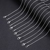 Topacket - Paquete de 24 cadenas de collar a granel,