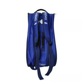 Diadem Tour V3 12PK Tennis Racquet BAG Large- L 30” x W 18” x H 14” - Blue