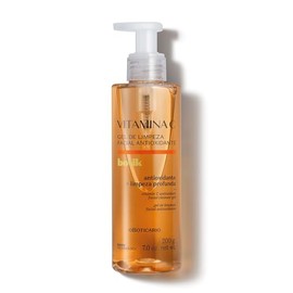 Oboticario Botic Facial Cleansing Gel, Vitamin ◆ Oboticario BOTIK GEL DE LIMPEZA FACIAL ANTIOXIDANDE VITAMINA C 7.1 oz (200 g)