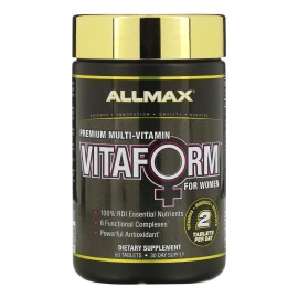 Allmax Vitaform For Women 30 Servicios Vitaminas Y Minerales Sabor Sin Sabor