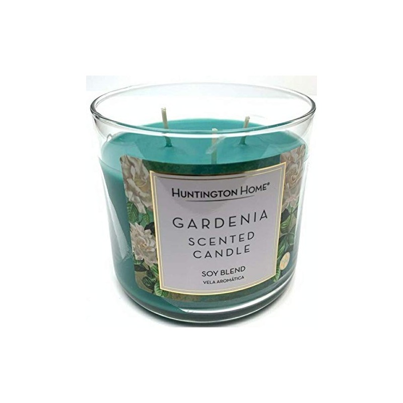 Huntington Home Gardenia Soy Blend Scented Candle