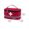 Dafape First Aid Empty Kit, Medical Kits Survival Trauma Bag