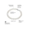 Valero Pearls Women's Pearl Bracelet High-Quality Freshwater Cultured Pearls 7-8