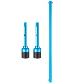 MORFUM RC Aluminum Alloy TT02 Center Drive Shaft Propeller Shaft & Joint Cup Compatible with Tamiya TT02 TT02B 1/10 RC On Road Touring Car Upgrade Replacement Parts