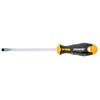 Felo 0715753681 3/8" Slotted Round Ergonomic Screwdriver with Length 8"